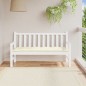 vidaXL Cojín de banco de jardín tela Oxford blanco crema 150x50x7 cm vidaXL Cojín de banco de jardín tela Oxford blanco crema 150x50x7 cm