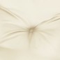 vidaXL Cojín de banco de jardín tela Oxford blanco crema 150x50x7 cm vidaXL Cojín de banco de jardín tela Oxford blanco crema 150x50x7 cm