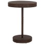 vidaXL Set de bar para jardín 5 pzas y cojines ratán sintético marrón vidaXL Set de bar para jardín 5 pzas y cojines ratán sintético marrón