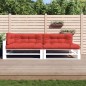 vidaXL Cojines para sofá de palets 5 unidades tela rojo vidaXL Cojines para sofá de palets 5 unidades tela rojo