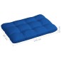 vidaXL Cojines para sofá de palets 7 unidades azul klein vidaXL Cojines para sofá de palets 7 unidades azul klein