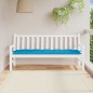 vidaXL Cojín de banco de jardín tela Oxford azul 180x50x7 cm vidaXL Cojín de banco de jardín tela Oxford azul 180x50x7 cm