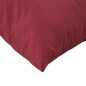 vidaXL Cojines para palets 3 unidades tela Oxford rojo tinto
