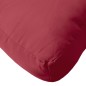 vidaXL Cojines para palets 3 unidades tela Oxford rojo tinto