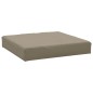 vidaXL Cojín para sofá de palets tela Oxford gris taupé 60x60x8 cm vidaXL Cojín para sofá de palets tela Oxford gris taupé 60x60x8 cm