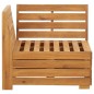 vidaXL Muebles de jardín 2 piezas con cojines madera maciza de acacia vidaXL Muebles de jardín 2 piezas con cojines madera maciza de acacia