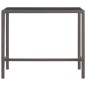 vidaXL Set de bar de jardín 7 pzas con cojines ratán sintético marrón vidaXL Set de bar de jardín 7 pzas con cojines ratán sintético marrón