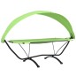 vidaXL Tumbona de jardín con dosel de acero y tela oxford verde vidaXL Tumbona de jardín con dosel de acero y tela oxford verde