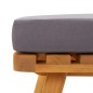 vidaXL Set muebles de jardín 2 pzas con cojines madera maciza acacia vidaXL Set muebles de jardín 2 pzas con cojines madera maciza acacia