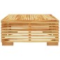 vidaXL Juego de muebles de jardín 2 piezas madera maciza de teca vidaXL Juego de muebles de jardín 2 piezas madera maciza de teca