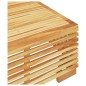 vidaXL Juego de muebles de jardín 2 piezas madera maciza de teca vidaXL Juego de muebles de jardín 2 piezas madera maciza de teca
