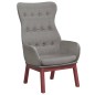 vidaXL Sillón de relax de tela gris claro