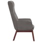 vidaXL Sillón de relax de tela gris claro
