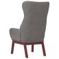 vidaXL Sillón de relax de tela gris claro