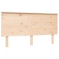 vidaXL Estructura de cama con cabecero madera maciza 160x200 cm