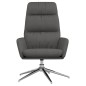 vidaXL Sillón de relax de tela gris oscuro vidaXL Sillón de relax de tela gris oscuro