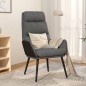 vidaXL Sillón de relax de tela gris claro vidaXL Sillón de relax de tela gris claro