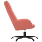 vidaXL Sillón de relax de terciopelo rosa