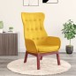 vidaXL Sillón de relax de tela amarillo mostaza vidaXL Sillón de relax de tela amarillo mostaza