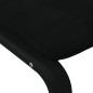 vidaXL Reposapiés de tela negro 51x41x40 cm vidaXL Reposapiés de tela negro 51x41x40 cm