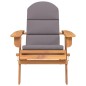 vidaXL Silla de jardín Adirondack con cojines madera maciza acacia vidaXL Silla de jardín Adirondack con cojines madera maciza acacia