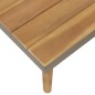 vidaXL Juego muebles de jardín 4 piezas y cojines madera maciza acacia vidaXL Juego muebles de jardín 4 piezas y cojines madera maciza acacia