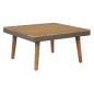 vidaXL Juego muebles de jardín 4 piezas y cojines madera maciza acacia vidaXL Juego muebles de jardín 4 piezas y cojines madera maciza acacia