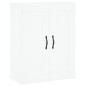 vidaXL Aparador alto madera contrachapada blanco 69,5x34x180 cm vidaXL Aparador alto madera contrachapada blanco 69,5x34x180 cm