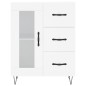 vidaXL Aparador alto madera contrachapada blanco 69,5x34x180 cm vidaXL Aparador alto madera contrachapada blanco 69,5x34x180 cm