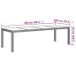 vidaXL Juego de comedor de jardín 11 pzas con cojines ratán PE negro vidaXL Juego de comedor de jardín 11 pzas con cojines ratán PE negro