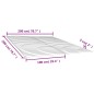 vidaXL Somieres de láminas con 48 lamas 2 unidades 100x200 cm vidaXL Somieres de láminas con 48 lamas 2 unidades 100x200 cm