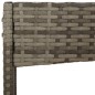 vidaXL Set de muebles de jardín 4 pzas y cojines ratán sintético gris vidaXL Set de muebles de jardín 4 pzas y cojines ratán sintético gris