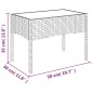 vidaXL Set de muebles de jardín 4 pzas y cojines ratán sintético gris vidaXL Set de muebles de jardín 4 pzas y cojines ratán sintético gris