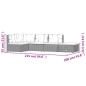 vidaXL Set de muebles de jardín 5 pzas y cojines ratán sintético negro vidaXL Set de muebles de jardín 5 pzas y cojines ratán sintético negro