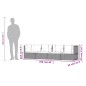 vidaXL Set de muebles de jardín 4 pzas y cojines ratán sintético gris vidaXL Set de muebles de jardín 4 pzas y cojines ratán sintético gris
