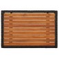 vidaXL Set de muebles de jardín 3 pzas y cojines ratán sintético negro vidaXL Set de muebles de jardín 3 pzas y cojines ratán sintético negro