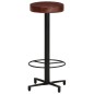 vidaXL Taburetes de barra de cocina 2 unidades cuero auténtico 76 cm vidaXL Taburetes de barra de cocina 2 unidades cuero auténtico 76 cm