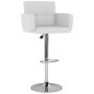 vidaXL Taburetes de cocina 2 unidades cuero sintético blanco vidaXL Taburetes de cocina 2 unidades cuero sintético blanco