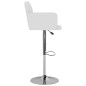 vidaXL Taburetes de cocina 2 unidades cuero sintético blanco vidaXL Taburetes de cocina 2 unidades cuero sintético blanco