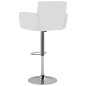 vidaXL Taburetes de cocina 2 unidades cuero sintético blanco vidaXL Taburetes de cocina 2 unidades cuero sintético blanco