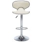 vidaXL Taburetes de cocina 2 unidades cuero sintético color crema vidaXL Taburetes de cocina 2 unidades cuero sintético color crema