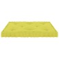 vidaXL Cojín para palé de suelo algodón verde manzana 73x40x7 cm vidaXL Cojín para palé de suelo algodón verde manzana 73x40x7 cm
