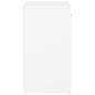 vidaXL Banco zapatero de madera contrachapada blanco 94,5x31x57 cm vidaXL Banco zapatero de madera contrachapada blanco 94,5x31x57 cm