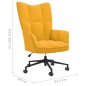 vidaXL Silla de relajación de terciopelo amarillo mostaza vidaXL Silla de relajación de terciopelo amarillo mostaza