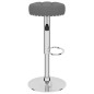 vidaXL Taburetes de cocina 2 unidades tela gris oscuro vidaXL Taburetes de cocina 2 unidades tela gris oscuro