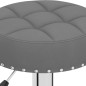 vidaXL Taburetes de cocina 2 unidades tela gris oscuro vidaXL Taburetes de cocina 2 unidades tela gris oscuro
