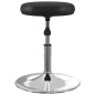 vidaXL Sillas de comedor 2 unidades cuero sintético negro
