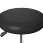 vidaXL Sillas de comedor 2 unidades cuero sintético negro