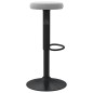vidaXL Taburetes de cocina 2 unidades terciopelo gris claro vidaXL Taburetes de cocina 2 unidades terciopelo gris claro
