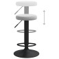 vidaXL Taburetes de cocina 2 unidades terciopelo gris claro vidaXL Taburetes de cocina 2 unidades terciopelo gris claro